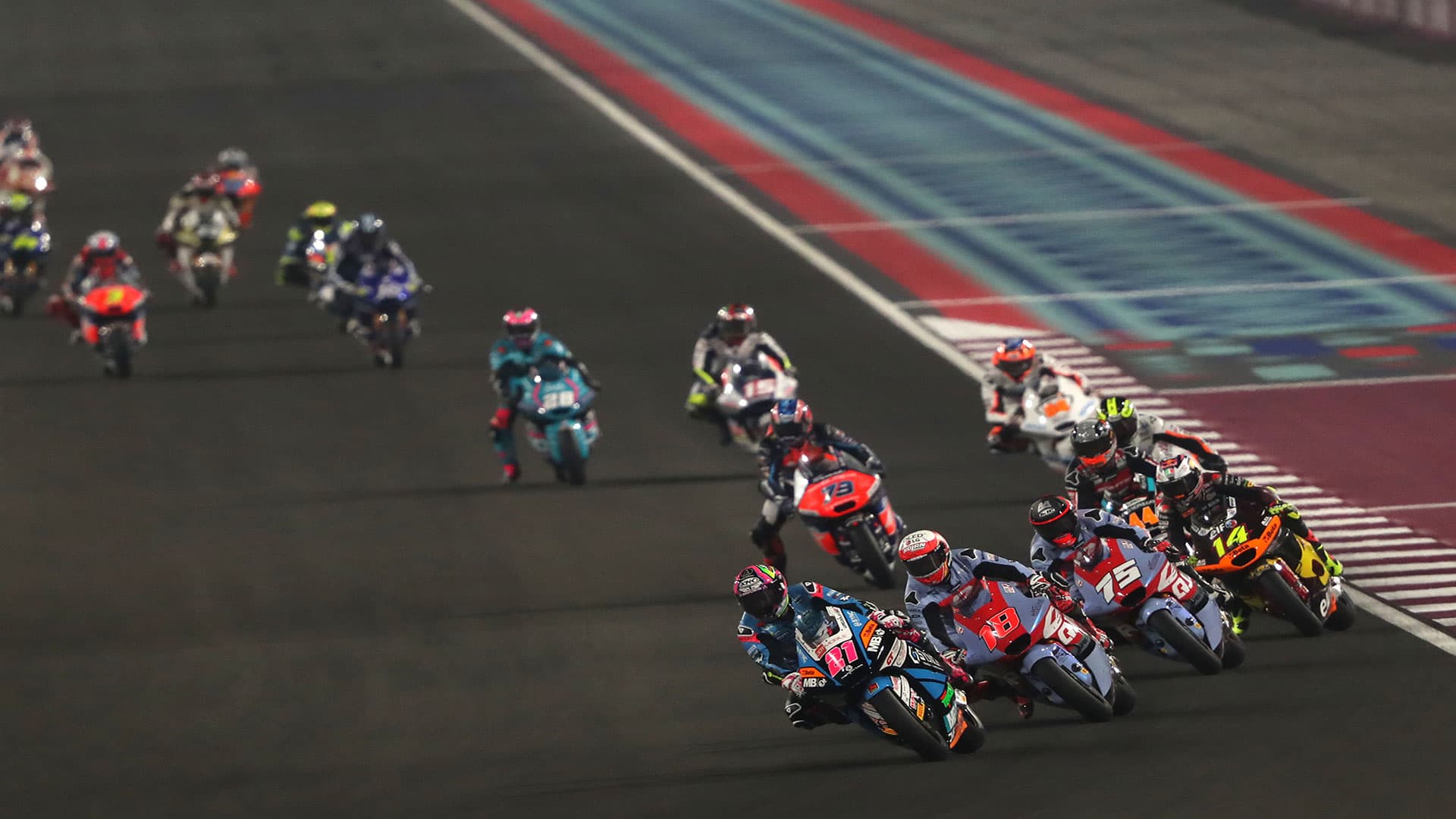 Triumph Moto2 Round one racers