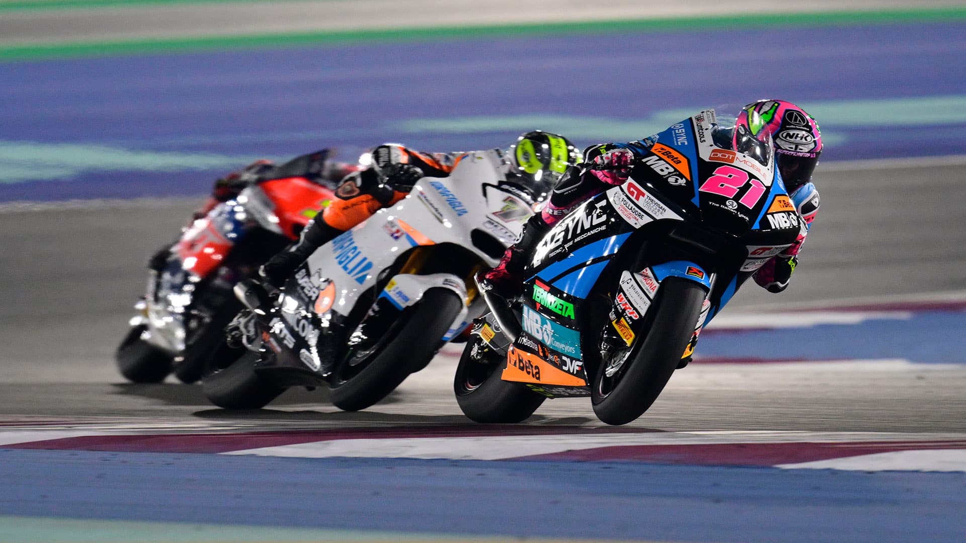 Triumph Moto2 Round one racers