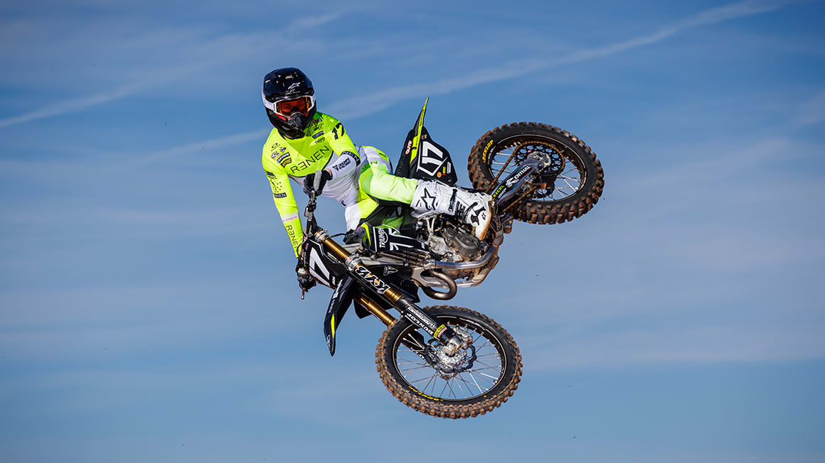 Triumph is looking ahead to 11 round Pro Motocross series