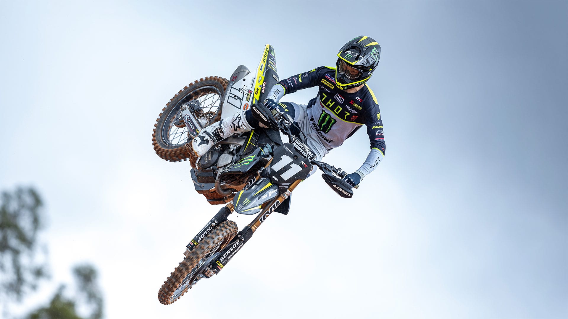 Mikkel Haarup Triumph TF 250-X race bikes,