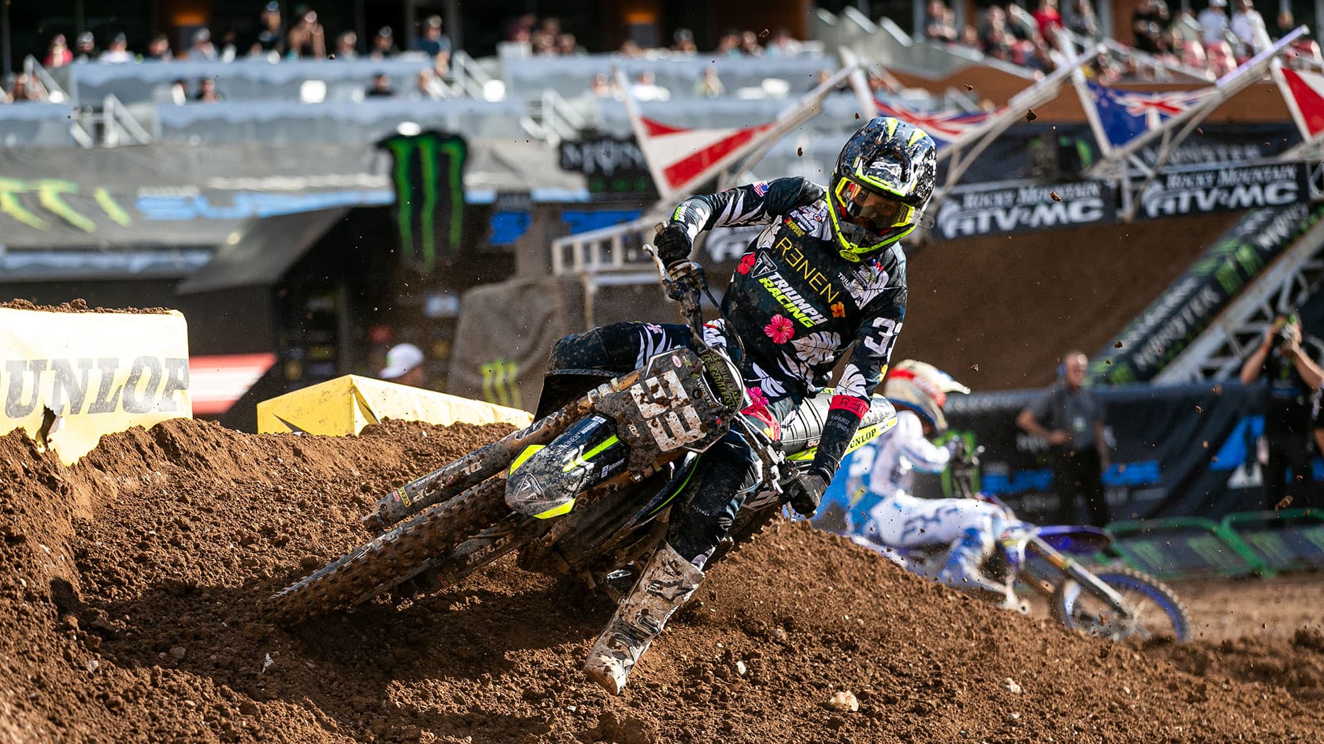 Triumph Racing Celebrate Successful Supermotocross Season