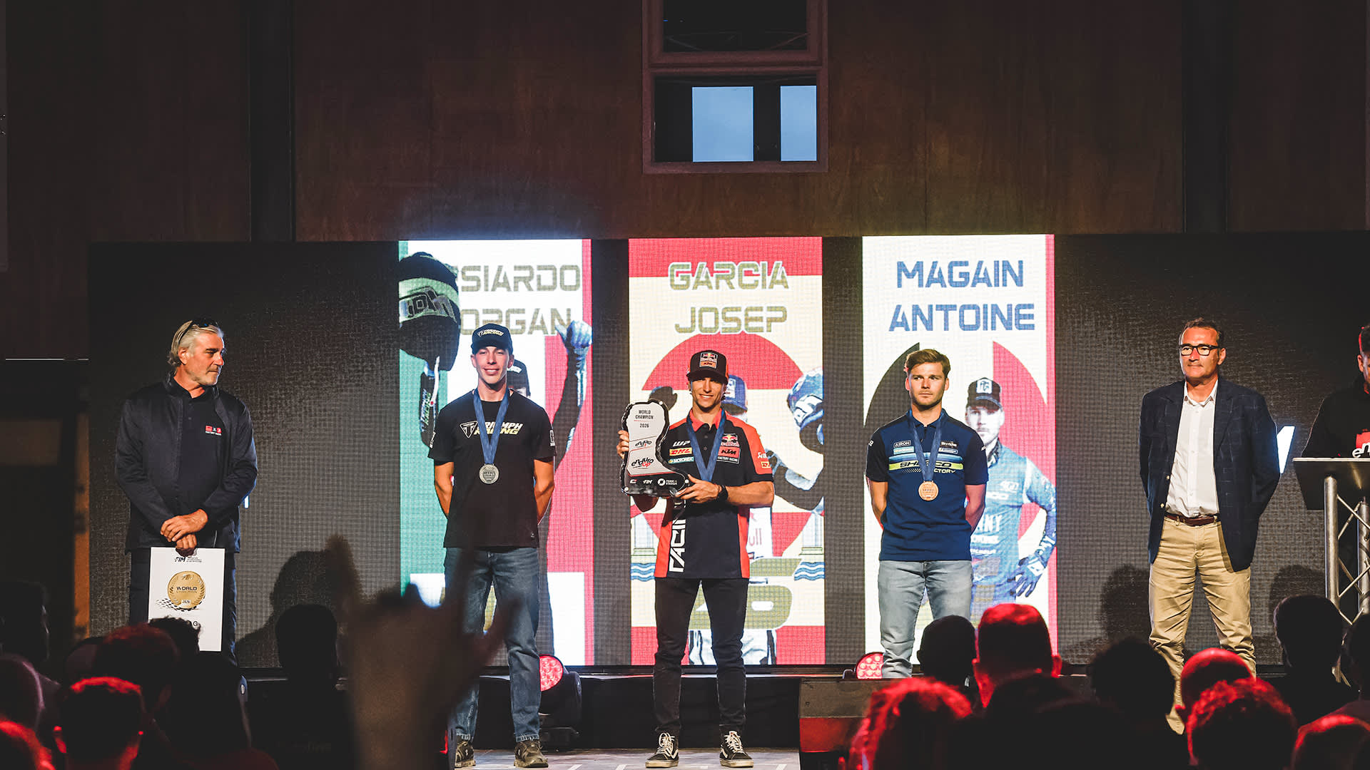 Triumph Celebrates Enduro1 & Junior Vice World Championship Results in Second EnduroGP World Championship Season