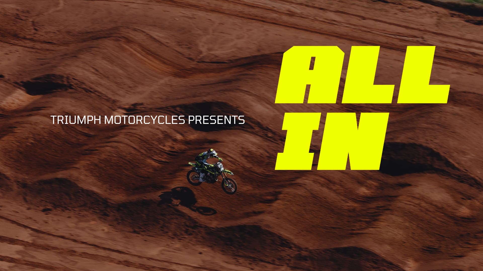 Triumph Premieres ALL IN Motorsport Documentary