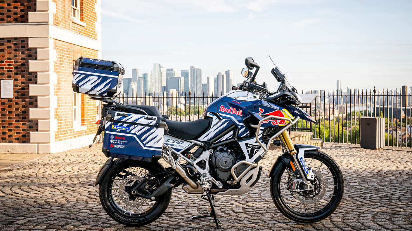 Sam Sunderland Begins Ultimate Around-The-World Challenge on Triumph Tiger 1200 