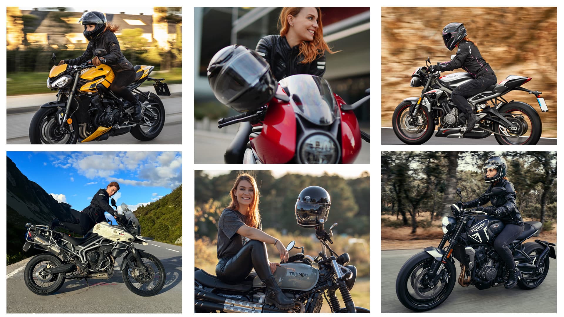 Triumph Motorcycle ridden by @soniaordas