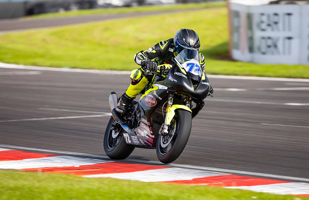 Macadam Triumph Racing rider onboard a Triumph Street Triple 765