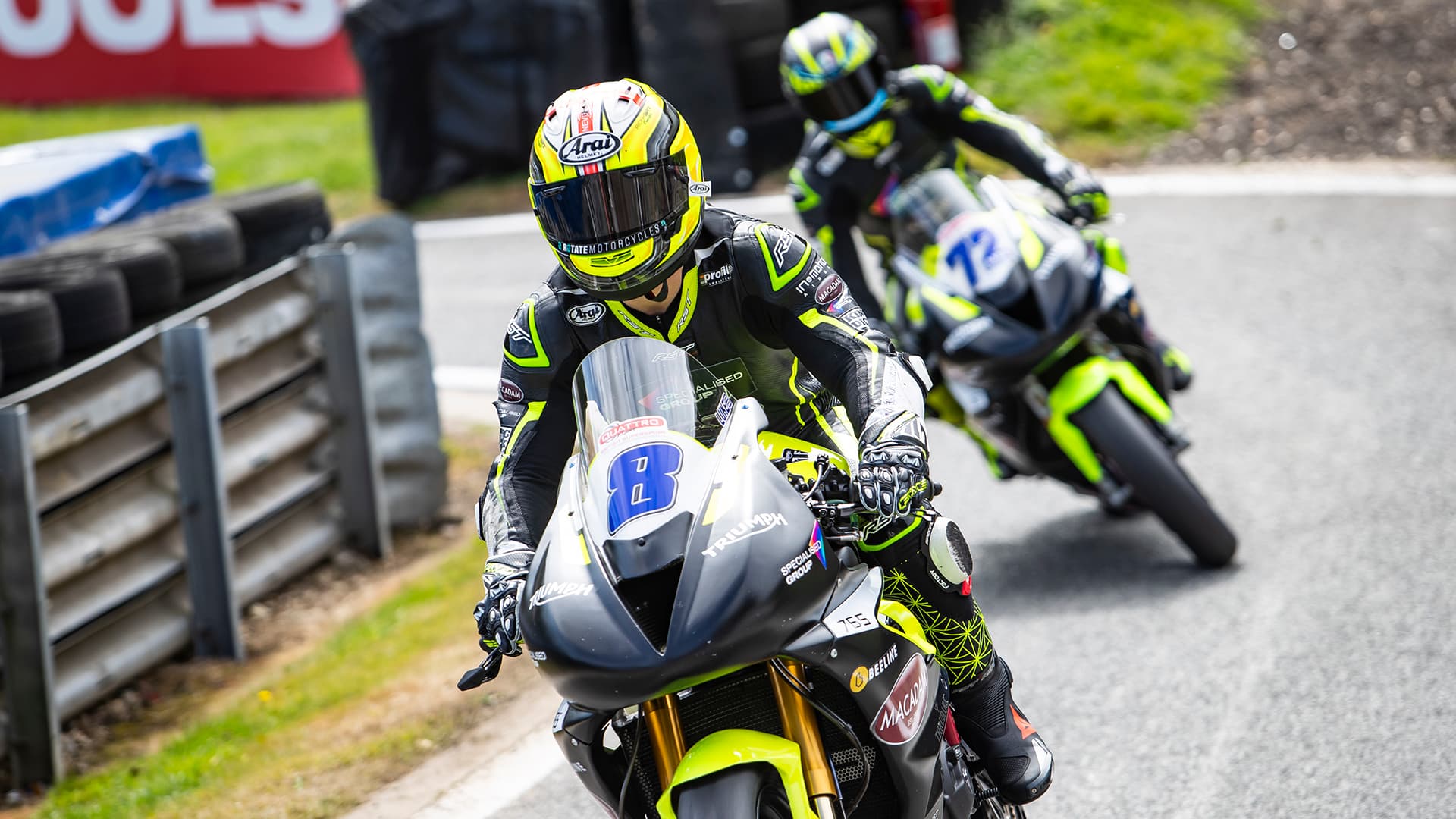 Triumph Street Triple 765 race bike