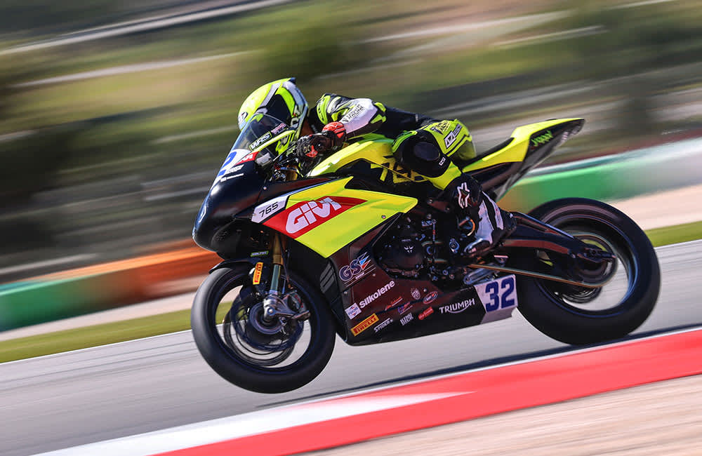 Triumph Motorcycle at Supersport World Championship
