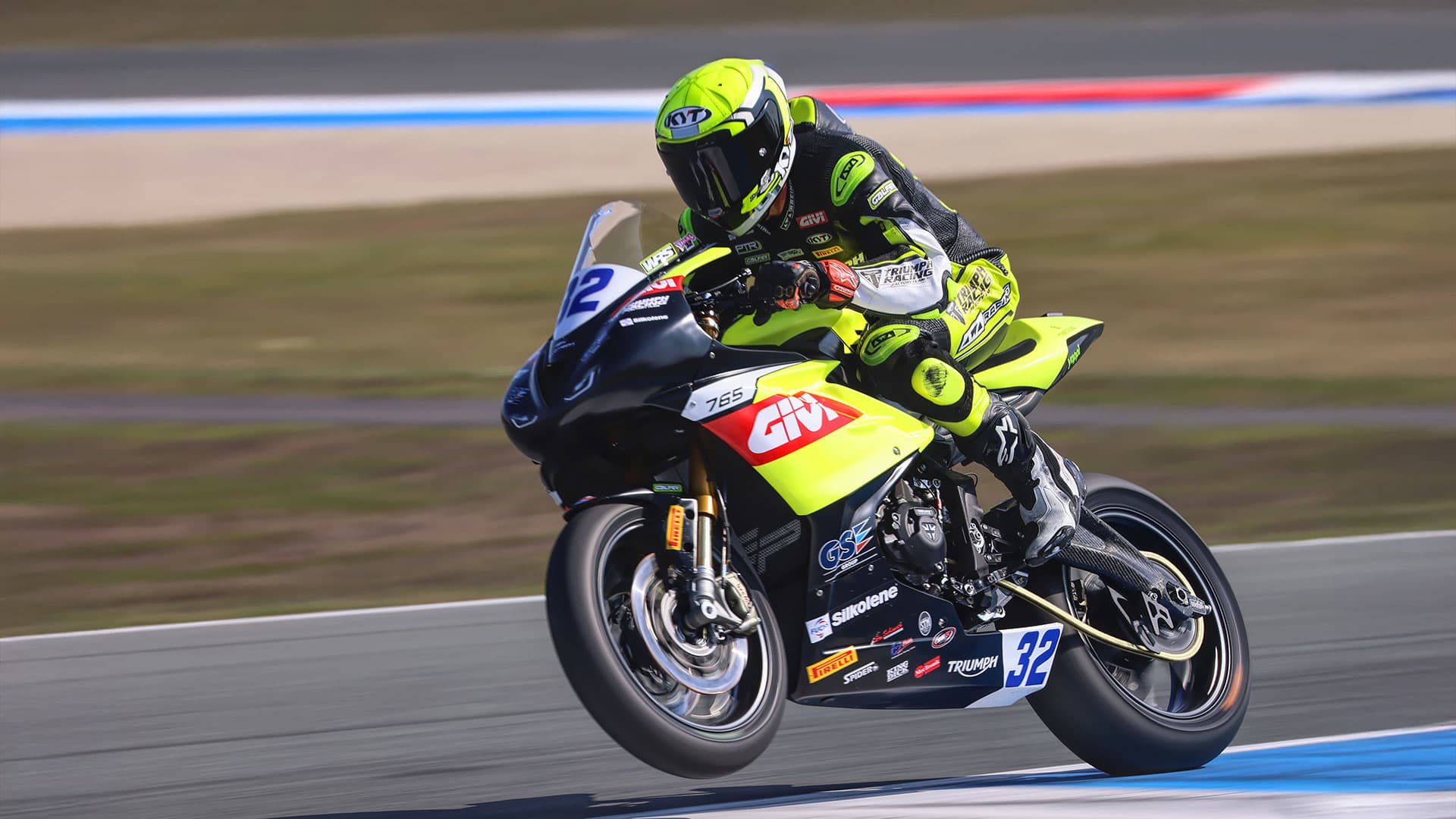 Triumph Motorcycle at Supersport World Championship