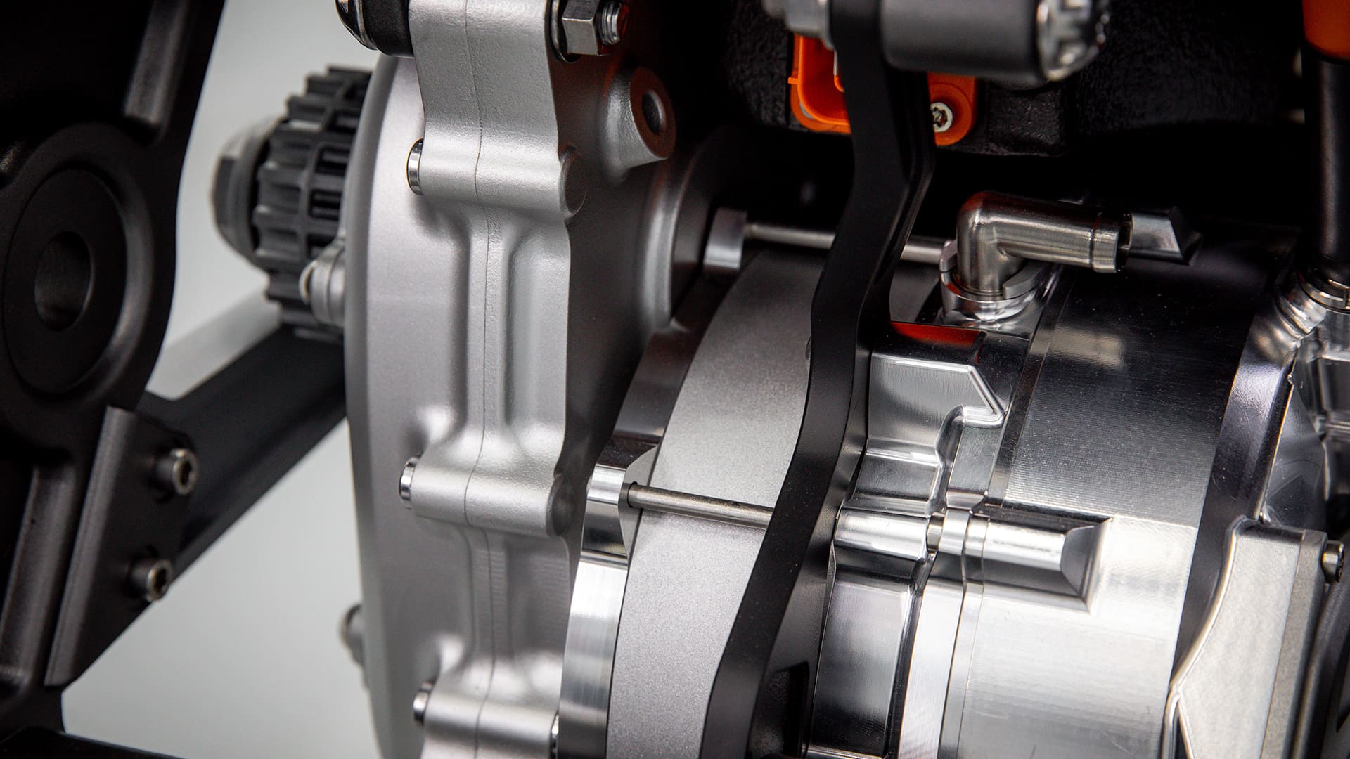 Project Triumph TE1 Phase 2 Prototype motorcycle engine