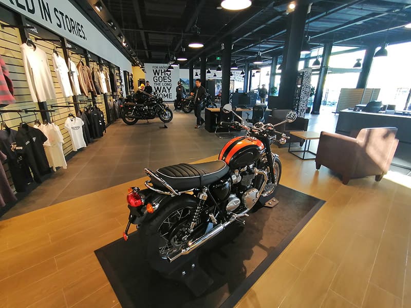 In store photo of Triumph Dealership - Beijin