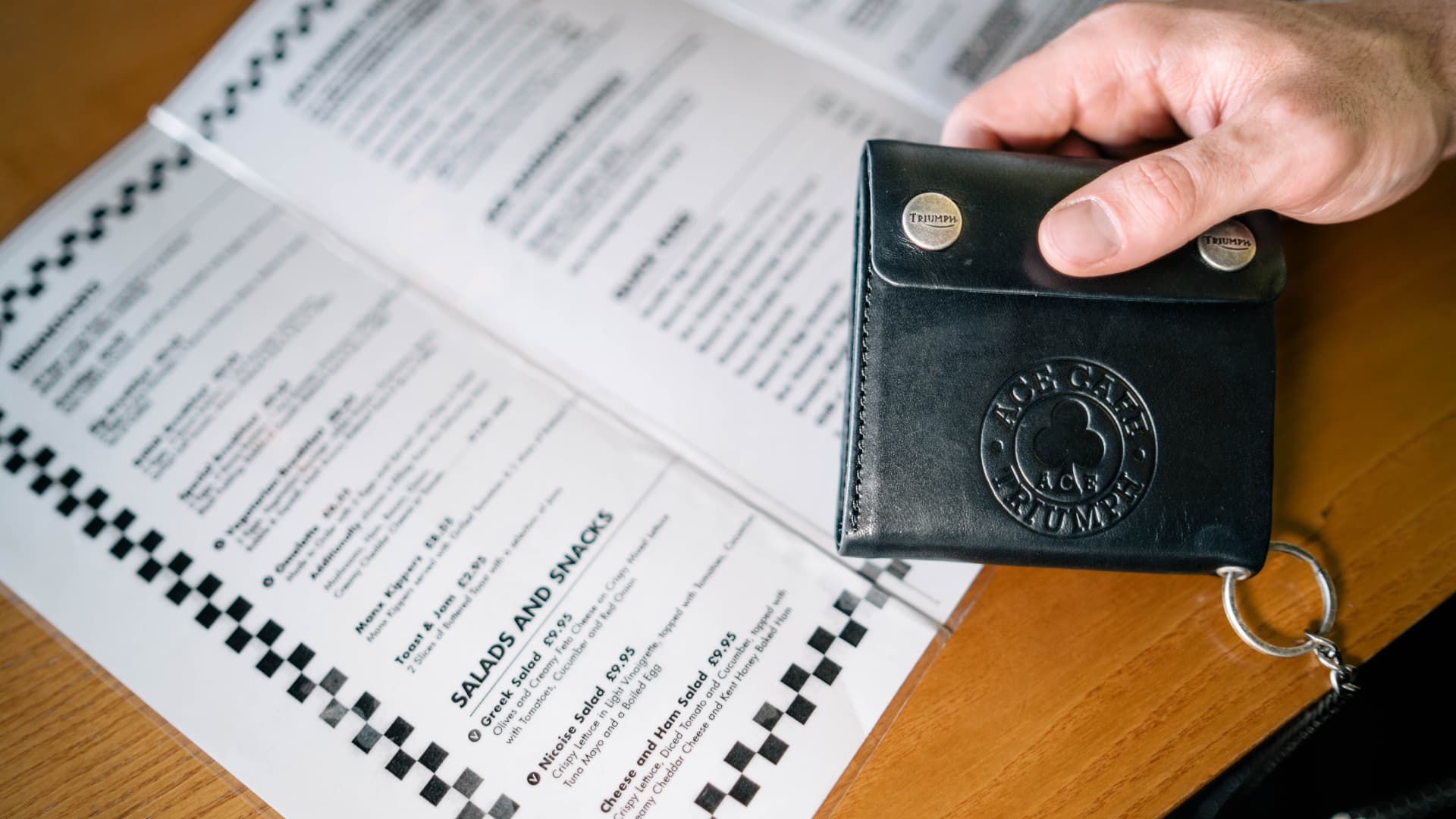 Ace Cafe Triumph Wallet