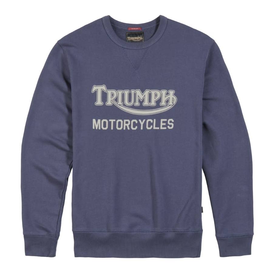 Triumph Radial Heavyweight Sweatshirt in Ocean Blue