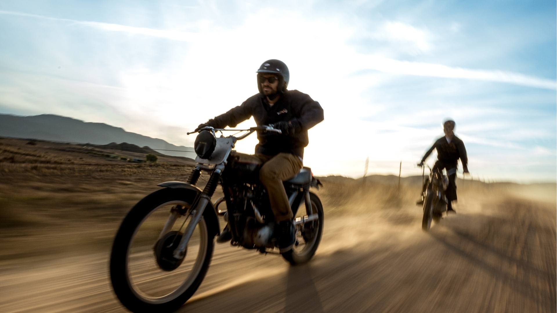 Triumph heritage 2026 New Arrivals -Forrest and Elliot riding