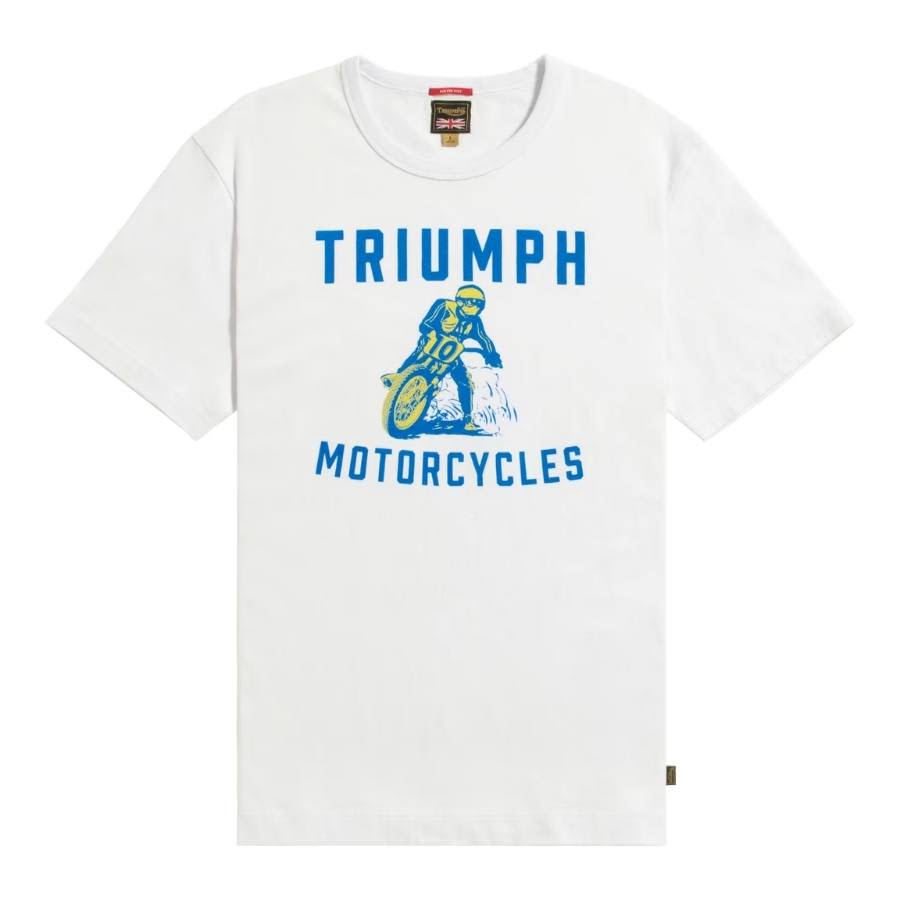 TRIUMPH HERITAGE SLIDER HEAVYWEIGHT TEE