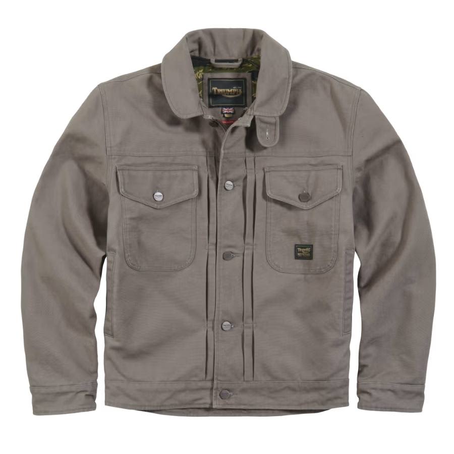 Triumph heritage Broomtail jacket in grey