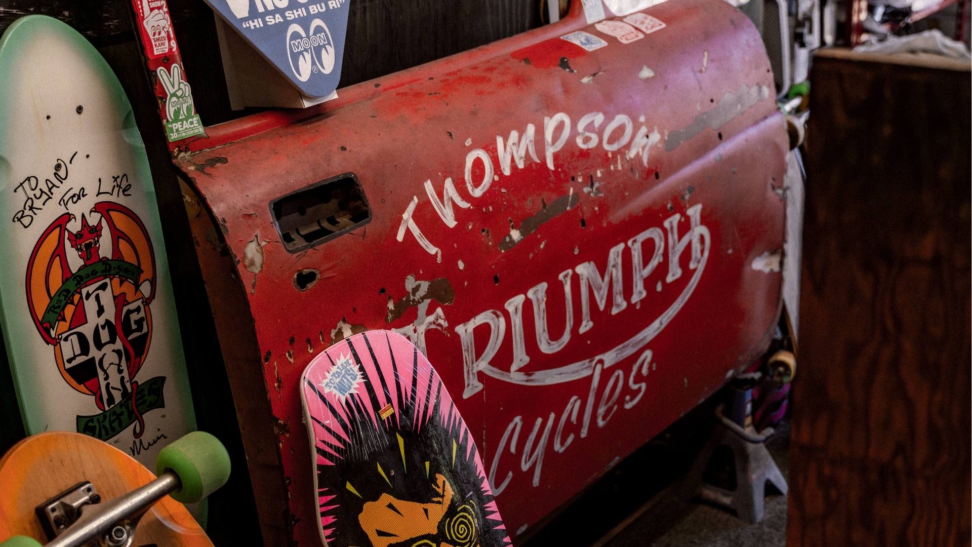 Thompson Cycles x Triumph Memorabilia