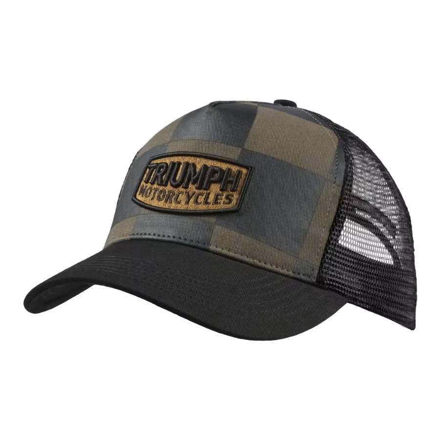 Triumph Motorcycle Pritchard Trucker Cap