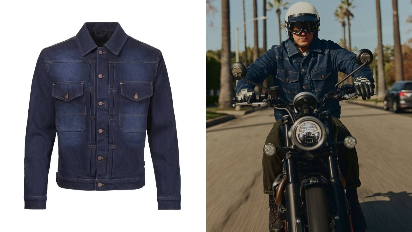 Triumph Jax Denim Jacket in Indigo