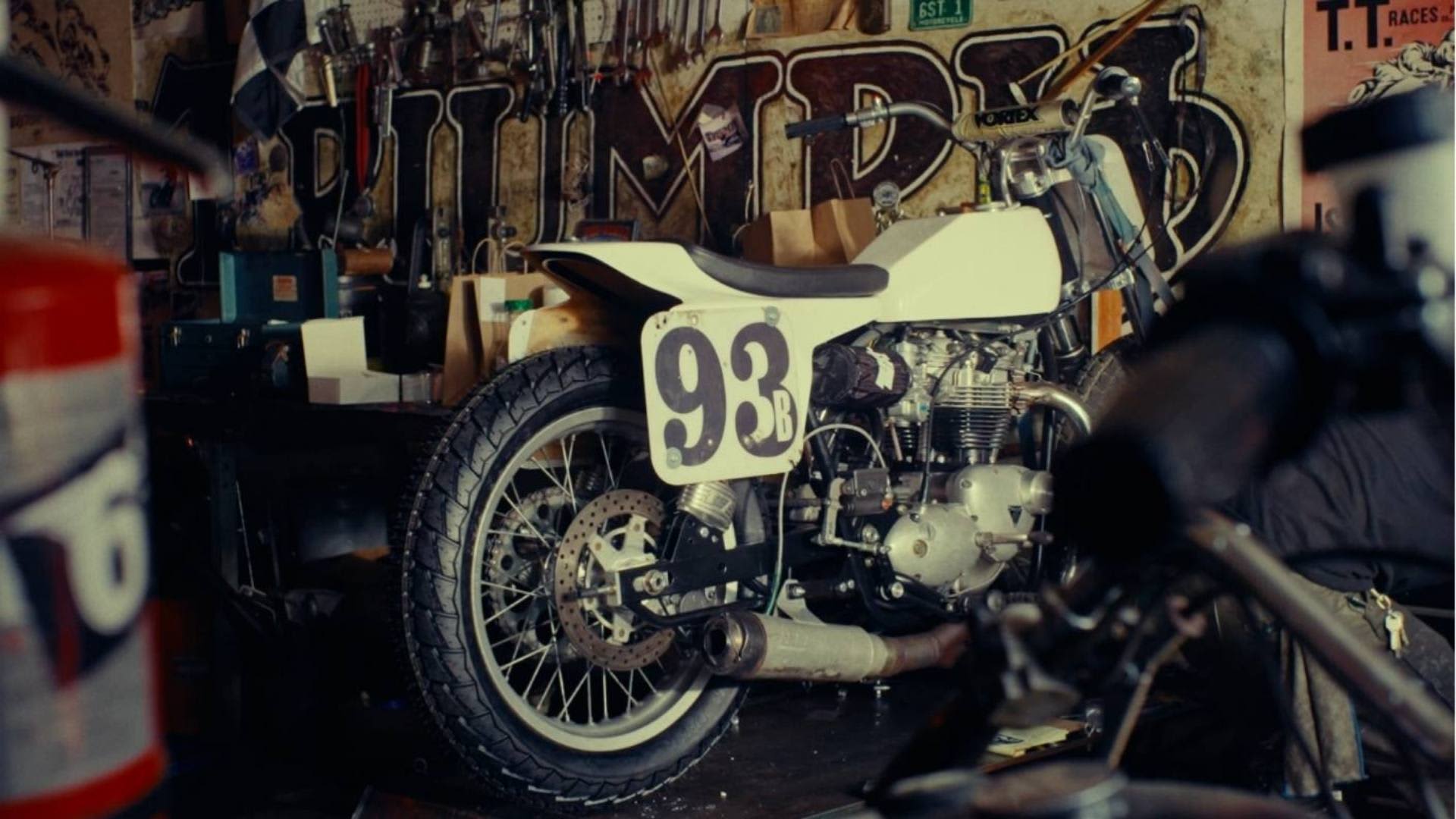 Sixth Street Specials Garage with Triumph Bikes- 93