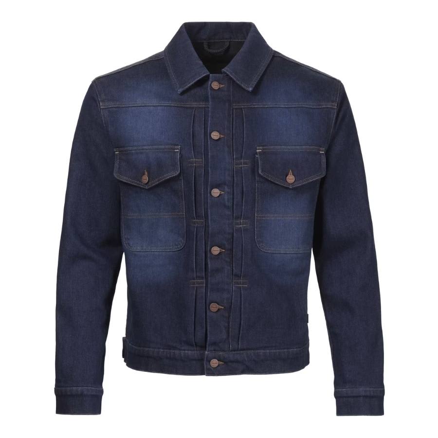 Triumph Jax Denim Jacket Indigo, with D3O® armour and Armalith® Denim