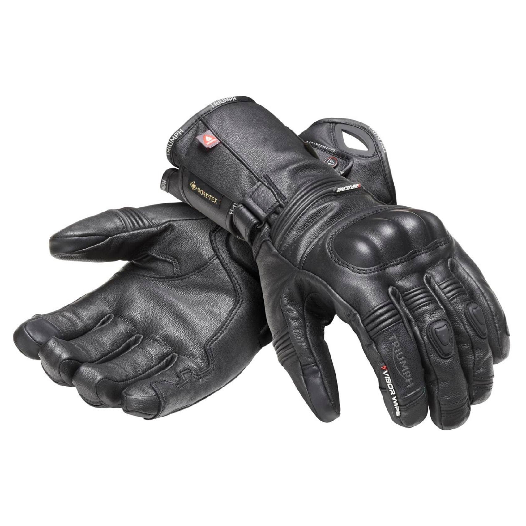 Triumph Black Norgaard Gloves