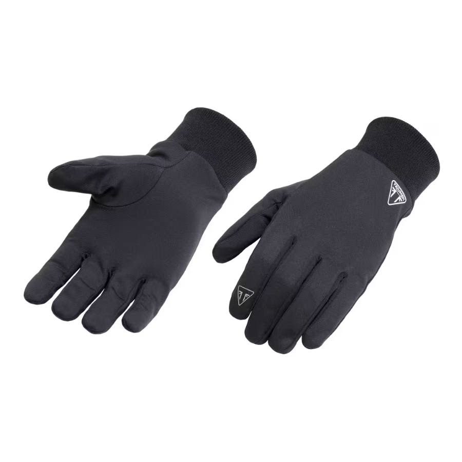 Tri-Stop Inner Gloves with small white Triumph logo at wrist