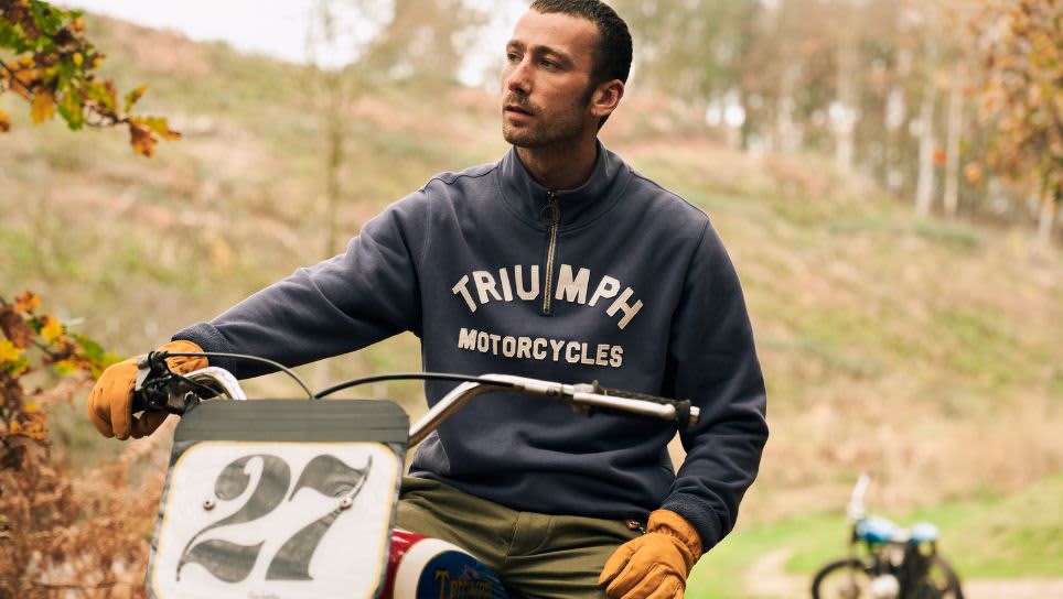 Triumph Heritage Autumn Winter 25 - Hoodies