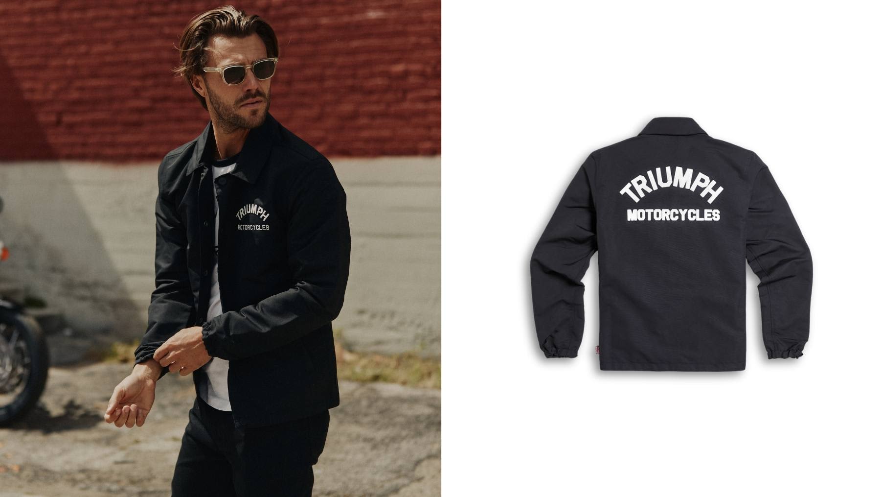 Black Carter Coach Jacket