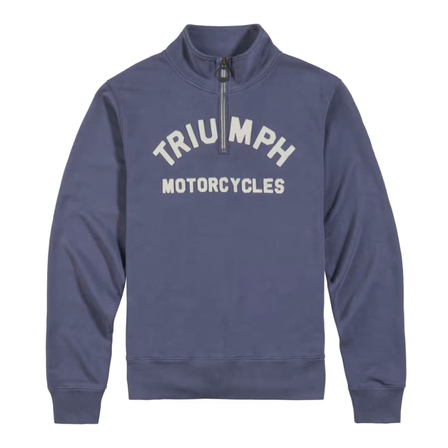 Ribble Quarter ZIP Logo Sweatshirt - Flatshot