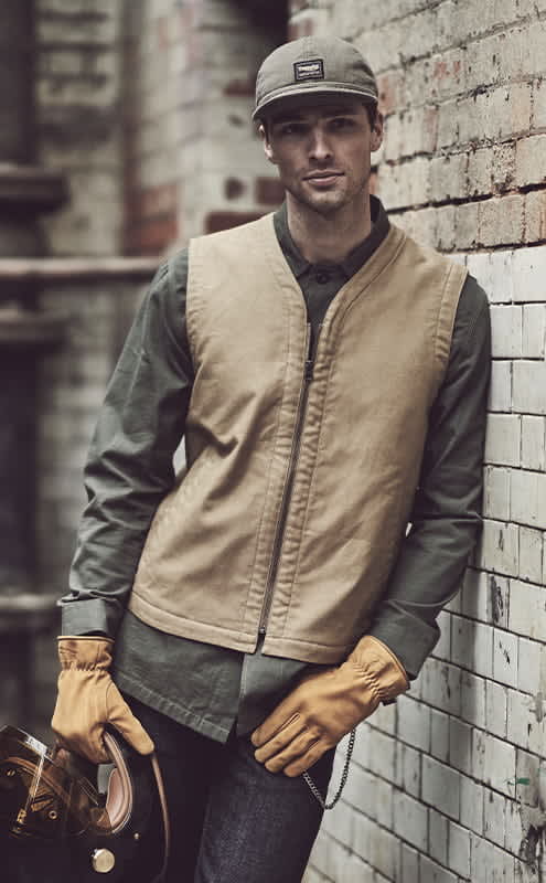 eddie cotton vest