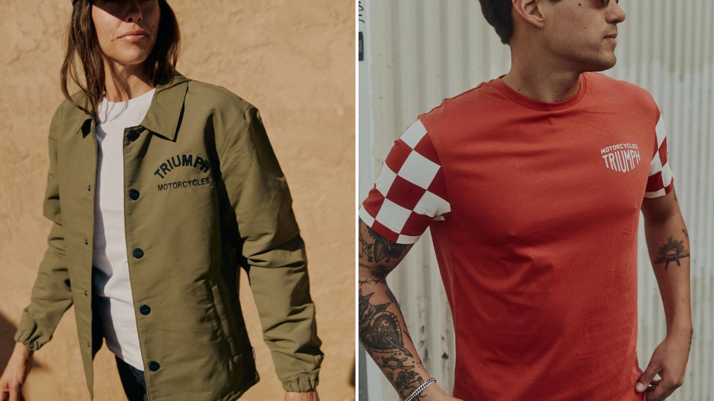 2 models wearing items from the Triumph Casual Collection