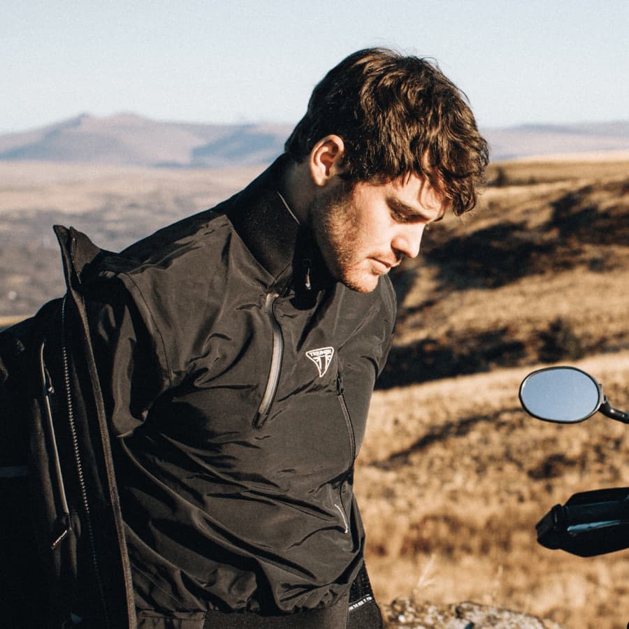 Extreme Waterproof Mid-Layer Jacket in Black