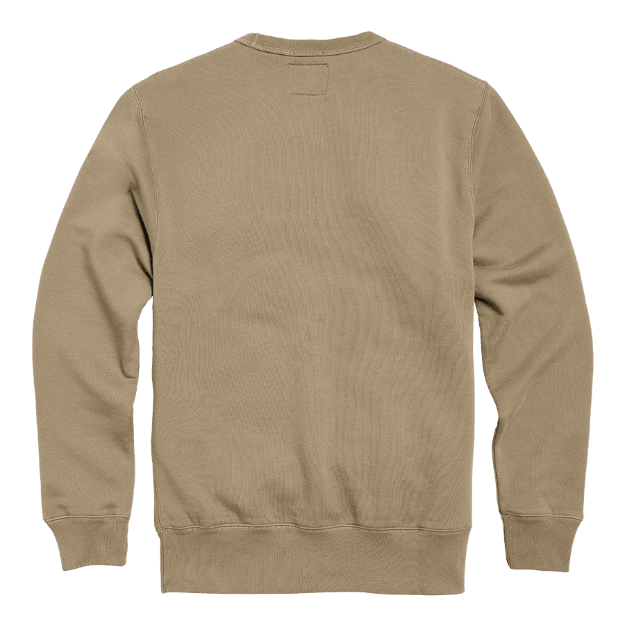 Tail Tidy Pocket Crew Sweatshirt Khaki