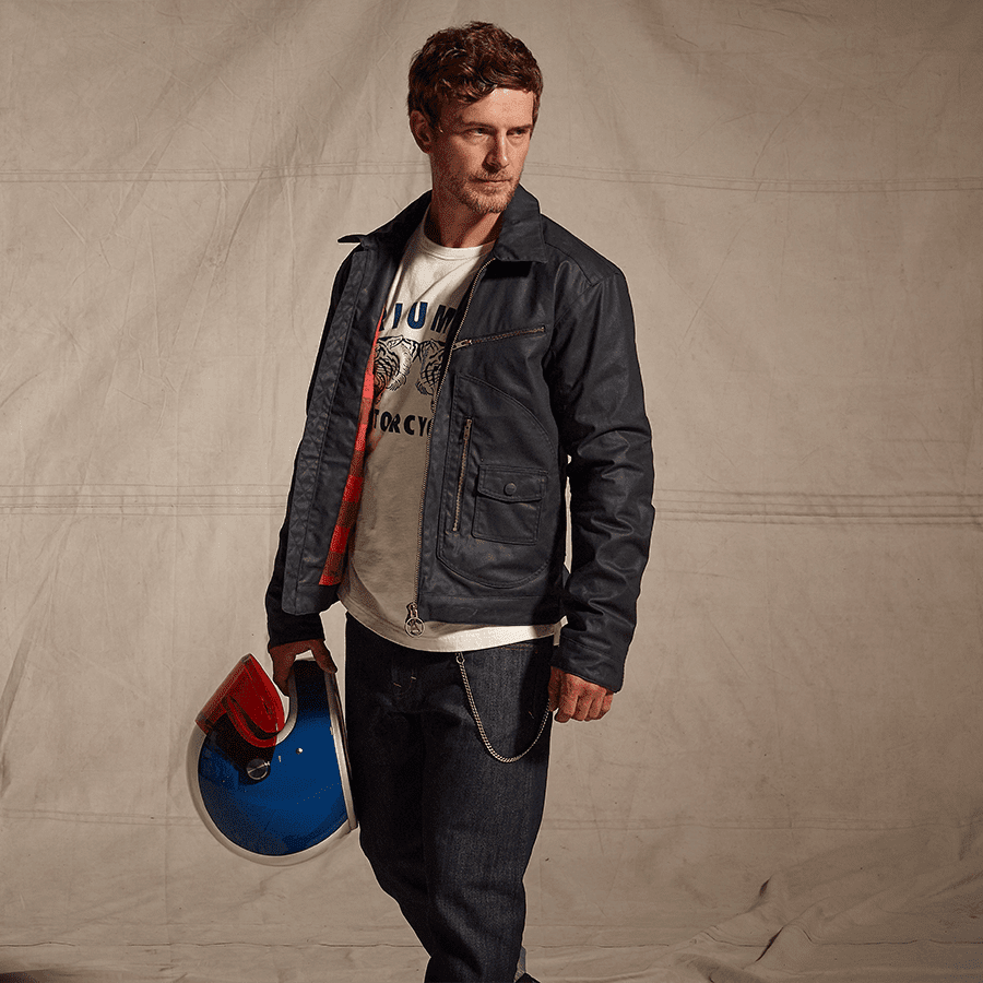 Deacon D-Pocket Wax Cotton Black