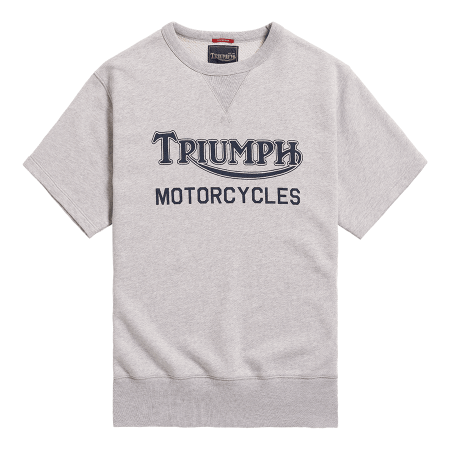 Nicks Grey Short Sleeve Sweat, front image gallery
