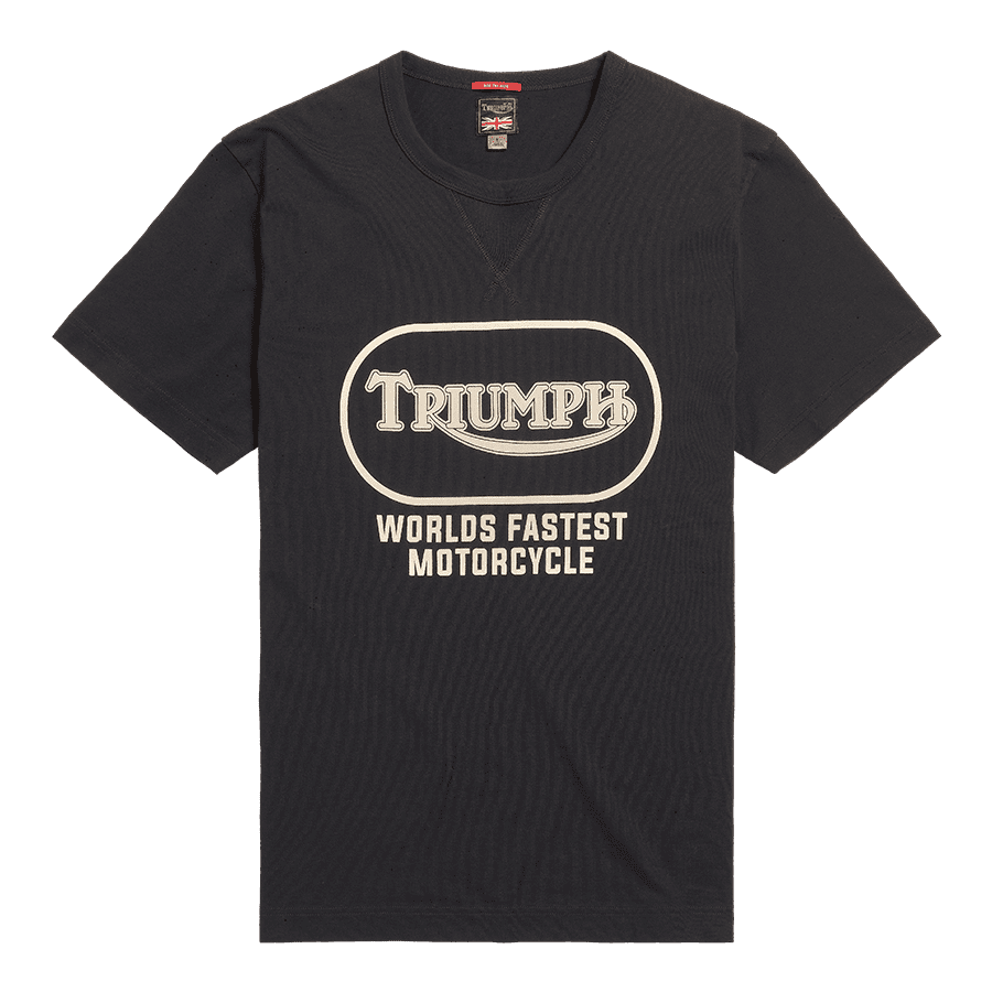 Oval Tee in Black
