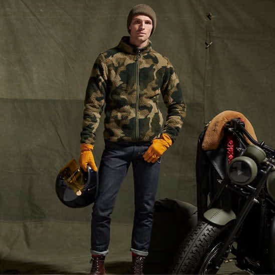 Redhill Fleecejacke, Camo