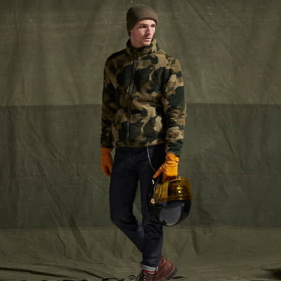 Redhill Fleecejacke, Camo