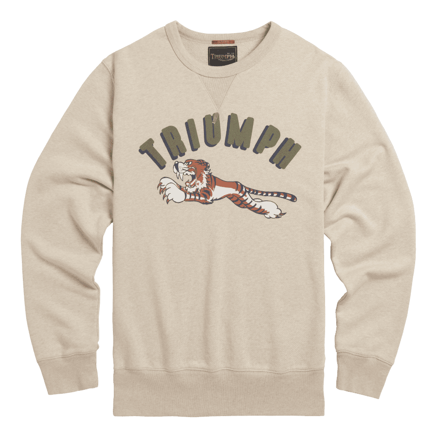 Service Sweat in Oatmeal Front Image