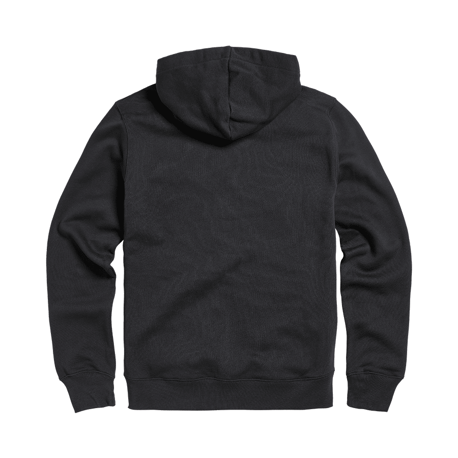 Lavenham Full-Zip Hoodie in Black