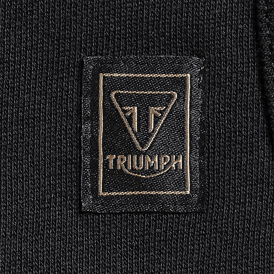Lavenham Full-Zip Hoodie in Black