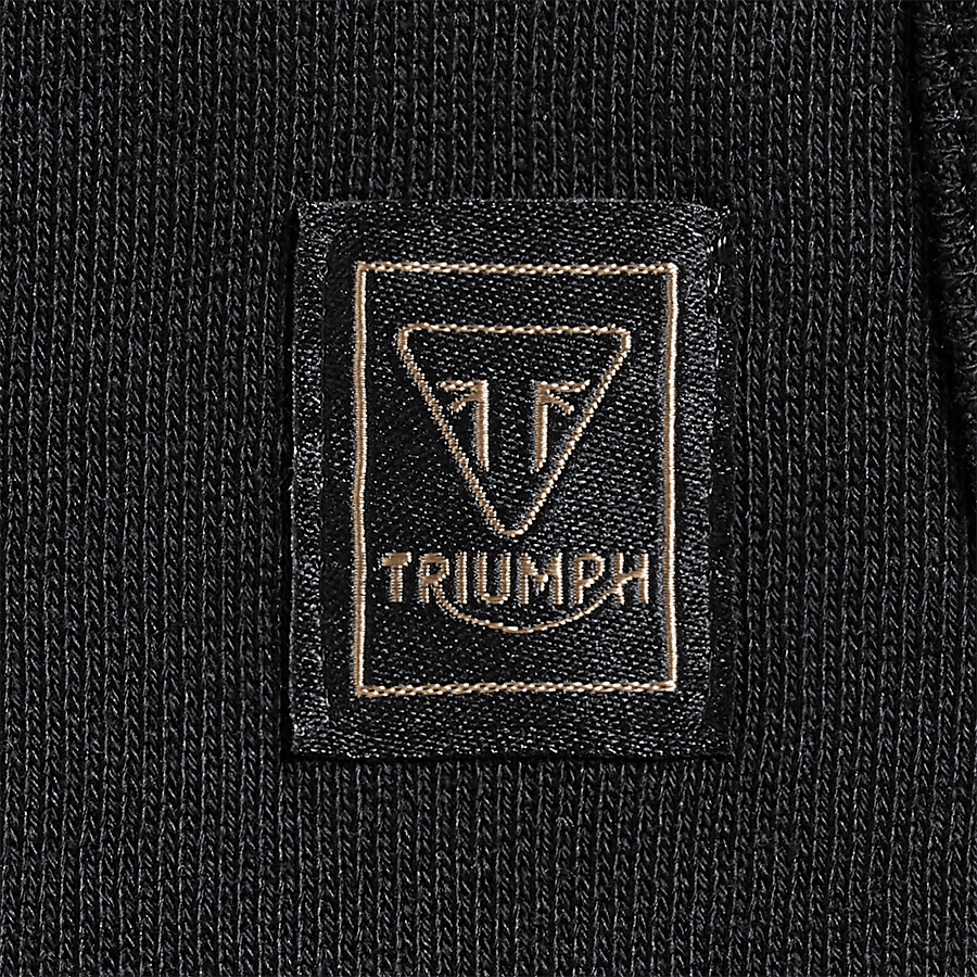 Lymm Womens Full-Zip Hoodie in Black