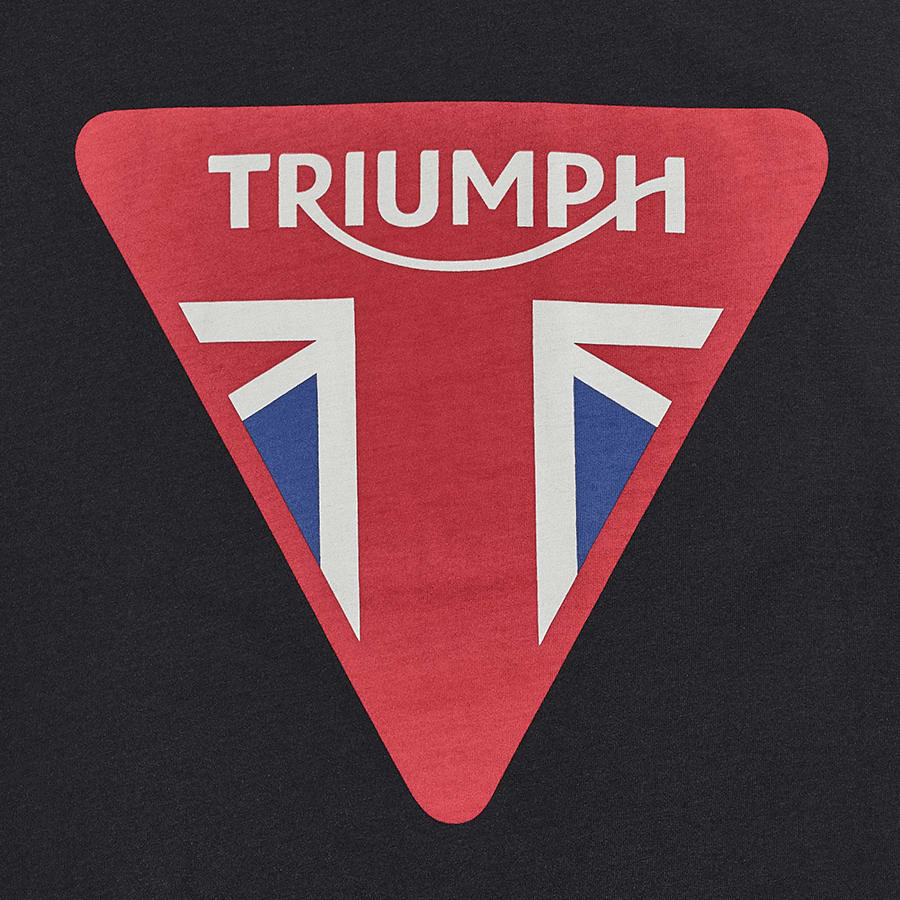 Devon Flag Tee in Black