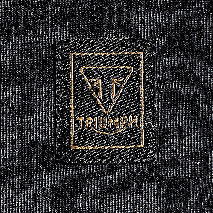 Cartmel Logo Tee in Black