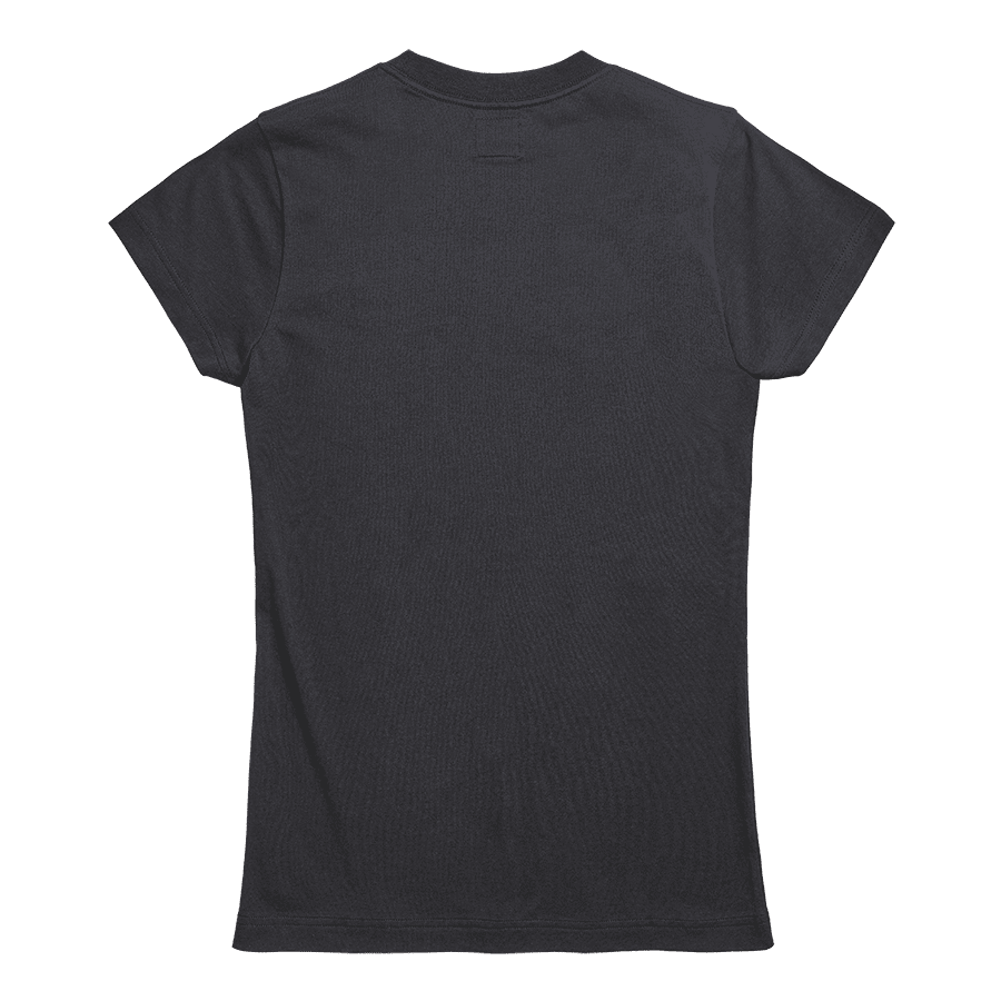 Luss Womens Arch Logo Tee in Black