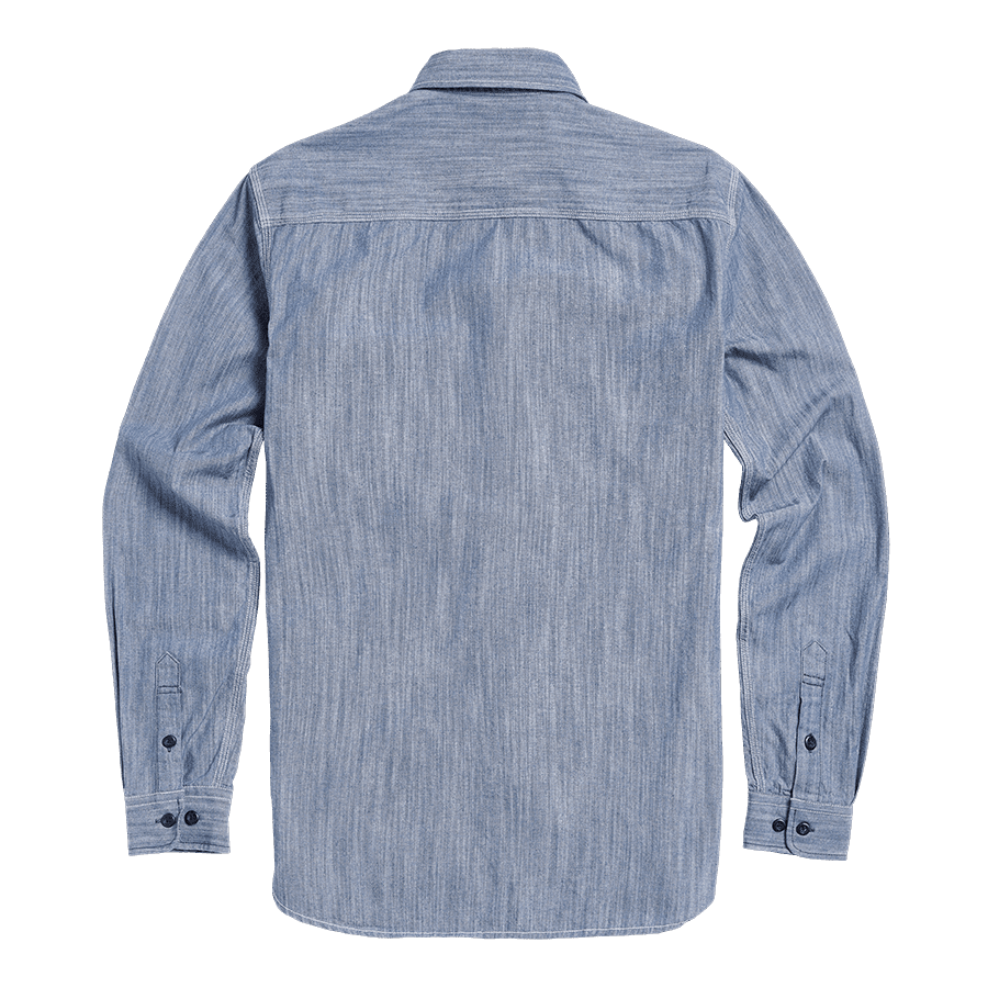 Axle Chambray Worker Shirt Indigo