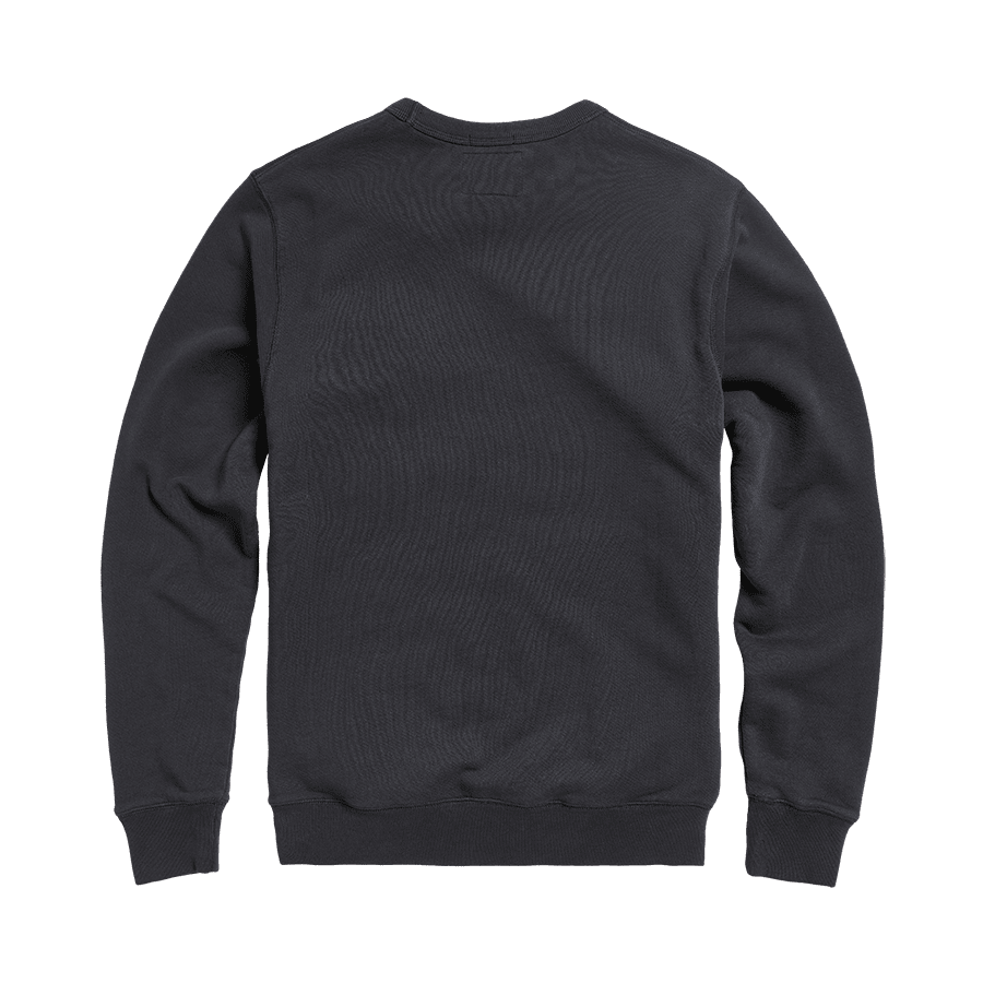 Radial Crew Sweatshirt in Black