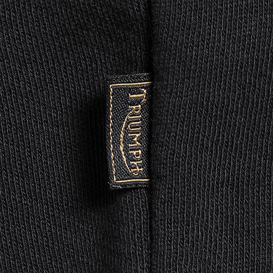 Radial Crew Sweatshirt in Black