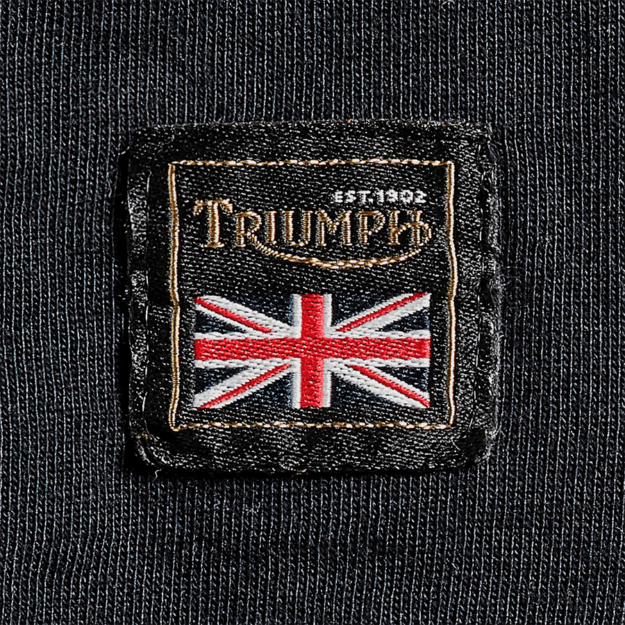 Spark Plug Slub Pocket T-Shirt Black